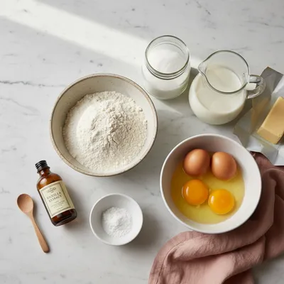 Fluffy American Pancakes – Easy Breakfast Recipe - cooking process