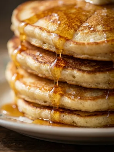 Fluffy American Pancakes - Perfect Breakfast