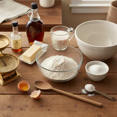 Fluffy Old Fashioned Pancakes – Quick Breakfast - cooking process