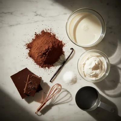 French Hot Chocolate – Rich & Creamy - cooking process