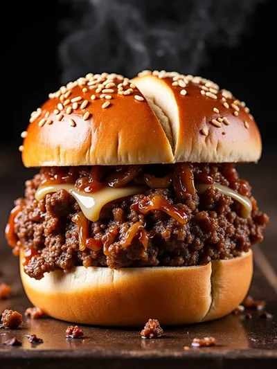 French Onion Beef Sloppy Joes
