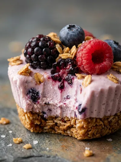 Frozen Yogurt Granola Cups – Easy Sweet Treat