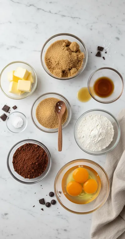 Fudgy Chewy Browkies Recipe - cooking process