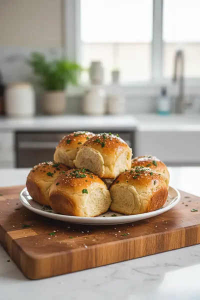 Garlic Bread Rolls – Easy Snack for Busy Parents