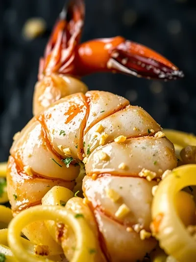 Garlic Butter Shrimp Scampi Pasta