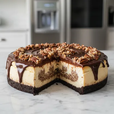 German Chocolate Cheesecake Recipe