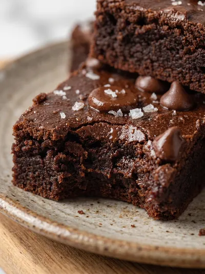 Greek Yogurt Brownies - Moist Chocolatey Treat