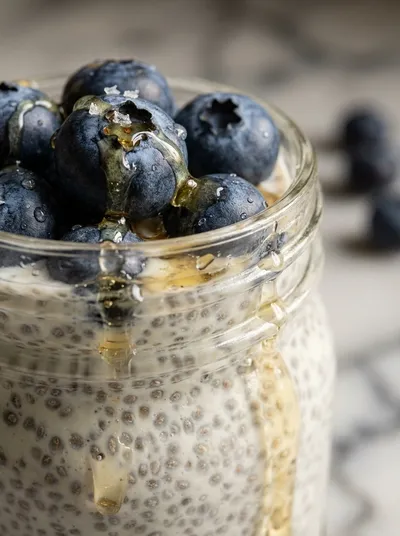 Greek Yogurt Chia Pudding – High-Protein Breakfast