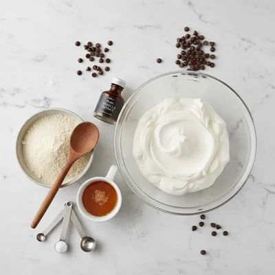 Greek Yogurt Cookie Dough - cooking process