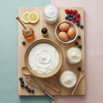 Greek Yogurt Protein Cake – Moist High-Protein Dessert - cooking process