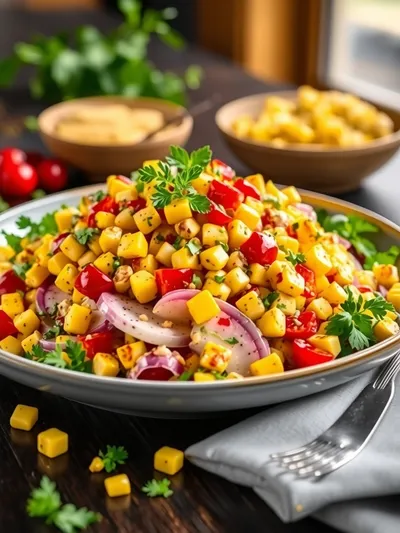 Grilled Corn Salad Recipe