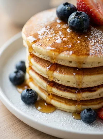 Healthy Fluffy Pancakes