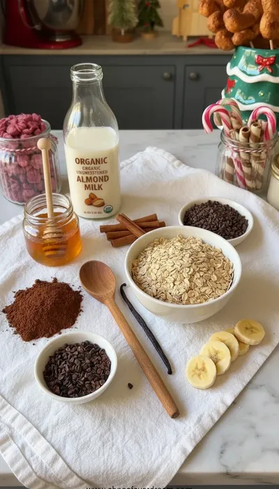 Healthy Hot Chocolate – Quick & Easy - ingredients preparation