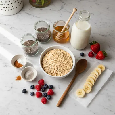 Healthy Overnight Oats – Easy Breakfast Idea - cooking process