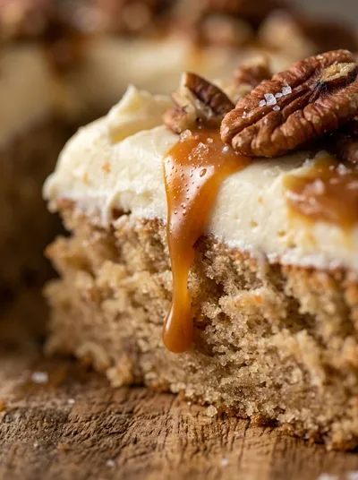 Heavenly Butter Pecan Cake