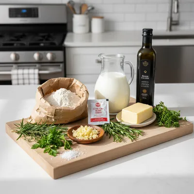 Herb Garlic Swirl Rolls – Easy Bread Delight - cooking process