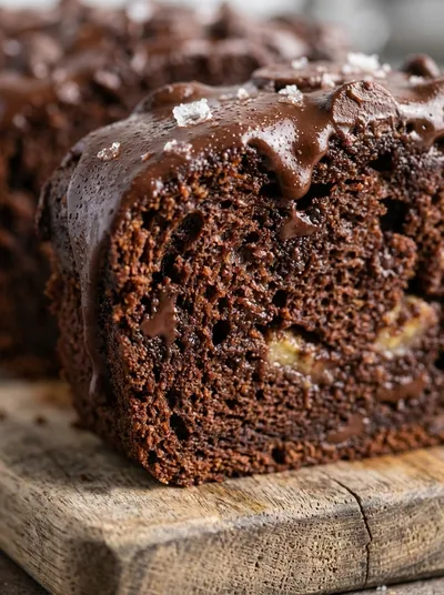 High Protein Chocolate Banana Bread