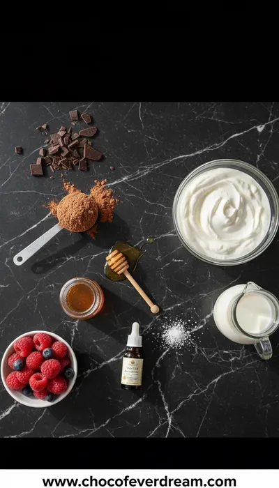 High Protein Chocolate Mousse Recipe - ready to serve