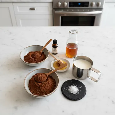 High Protein Chocolate Pudding Recipe - cooking process