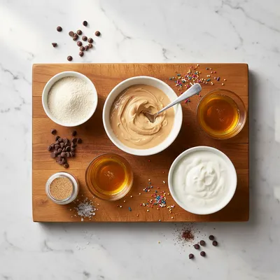 High Protein Cookie Dough Recipe - cooking process