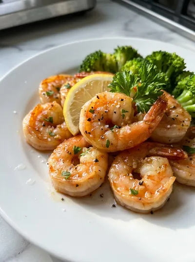 High-Protein Honey Garlic Shrimp