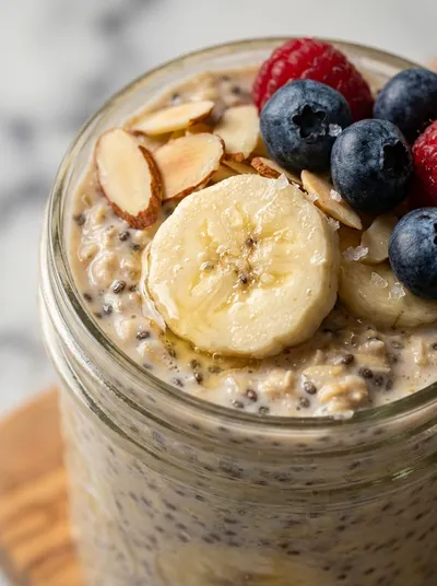 High-Protein Overnight Oats
