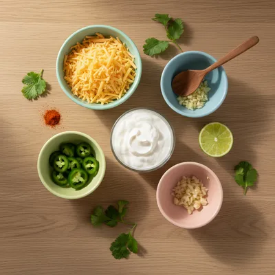 Hissy Fit Dip – Easy Snack - cooking process