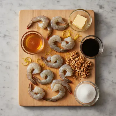 Honey Walnut Shrimp - cooking process