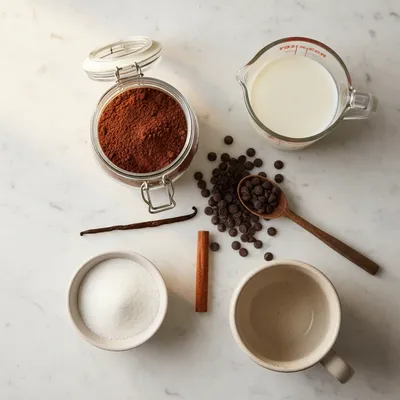 Hot Chocolate – Easy & Cozy Recipe - cooking process