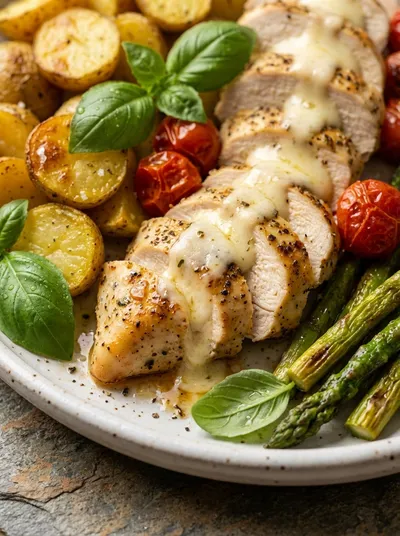 Italian Baked Chicken Dinner – Easy Recipe
