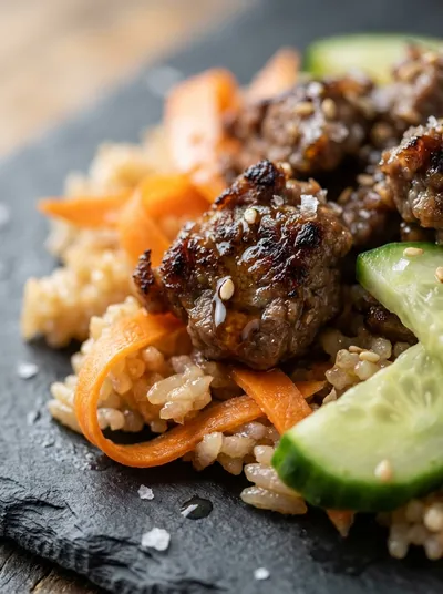 Korean Ground Beef Bowl
