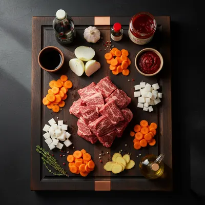 Korean Style Pot Roast – Easy Quick Recipe - cooking process