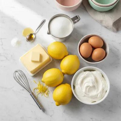 Lemon Crème Fraîche Cake – Moist and Delicious - cooking process