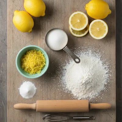 Lemon Crinkle Cookies – Soft Tangy Treats - cooking process