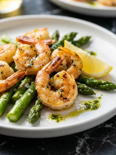 Lemon Garlic Shrimp and Asparagus – 20‑Minute Meal