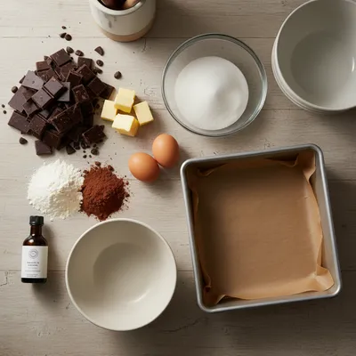 Letterbox Brownies – Easy Sweet Treat - cooking process