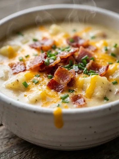 Loaded Baked Potato Soup – Creamy Homemade Delight