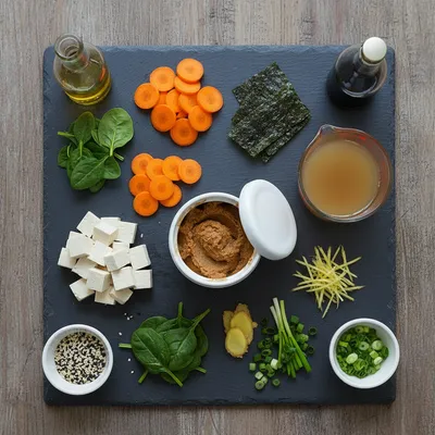 Loaded Miso Soup – Blue Zone Healthy Recipe - cooking process
