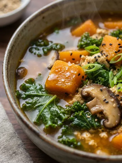 Loaded Miso Soup – Blue Zone Healthy Recipe