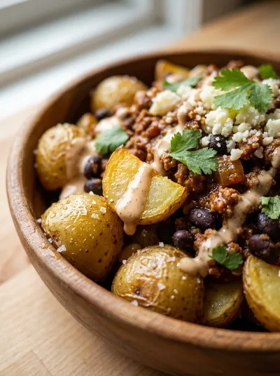 Loaded Potato Taco Bowl – Quick & Easy Meal Prep