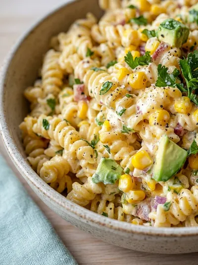 Mexican Street Corn Pasta Salad – Easy Recipe