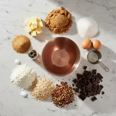 Neiman Marcus Cookies - ingredients preparation