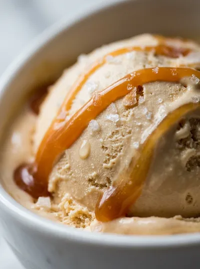 Ninja Creami Salted Caramel Ice Cream