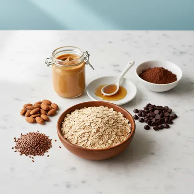 No Bake Energy Bites - Quick & Easy Snack - cooking process