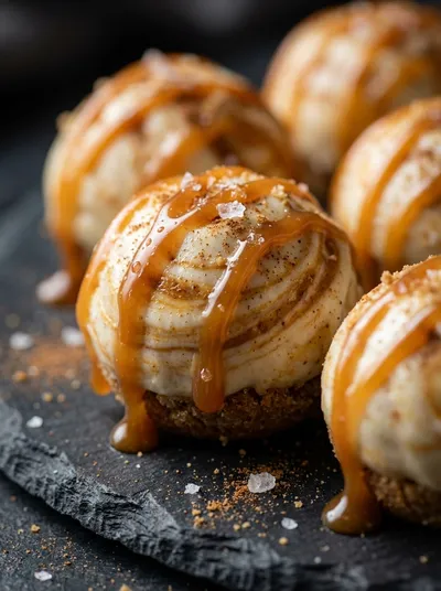 No Bake Pumpkin Cheesecake Balls