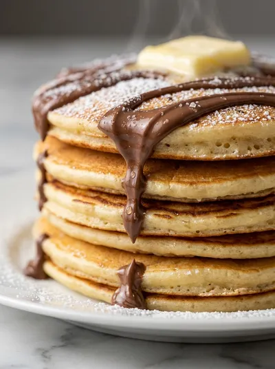 Nutella Pancakes – Super Easy Egg-Free Recipe