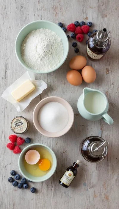 Old Fashioned Pancakes – Classic Breakfast Recipe - cooking process