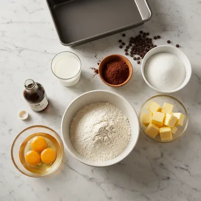 One Bowl Brownies – Easy Quick Dessert - cooking process