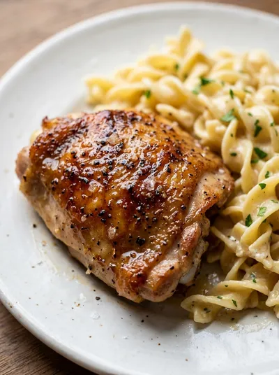 One-Pan Chicken With Buttered Noodles – Easy Recipe