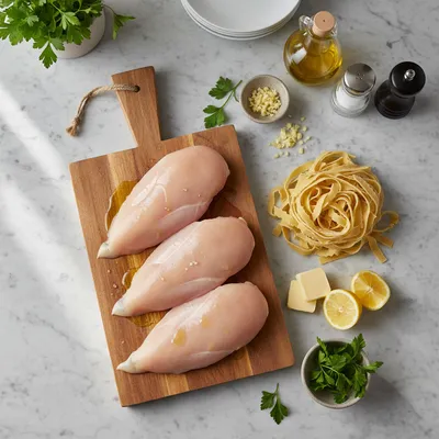 One-Pan Chicken With Buttered Noodles – Easy Recipe - cooking process